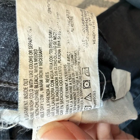 lei Vintage Women's Dark-Wash Chelsea Boot Cut Jeans with Embroidery - Picture 6 of 6